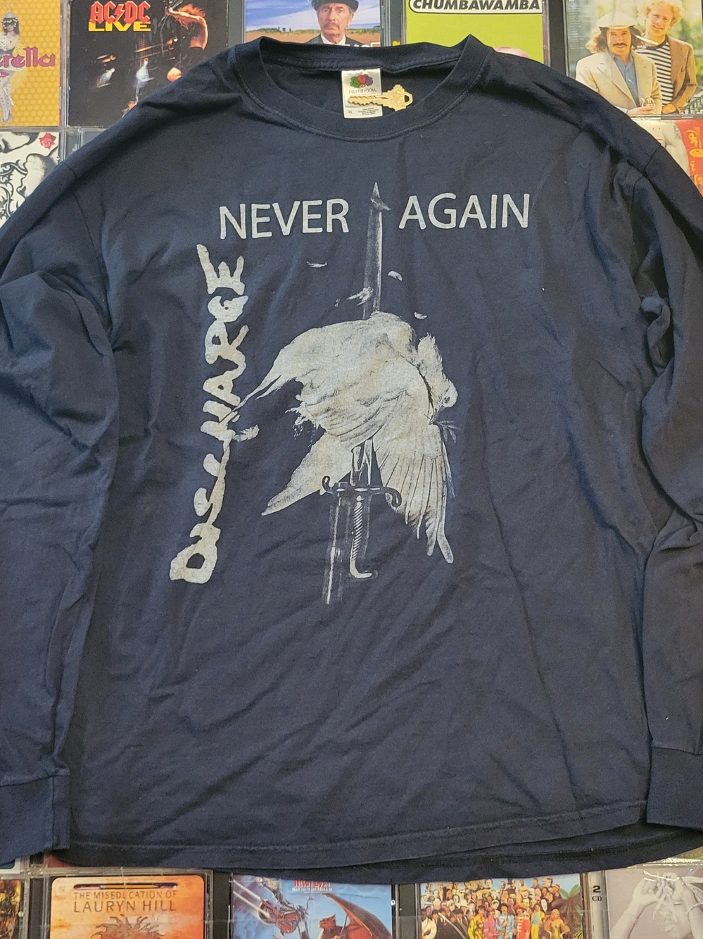 Punk Band Dis Charge Long Sleeve